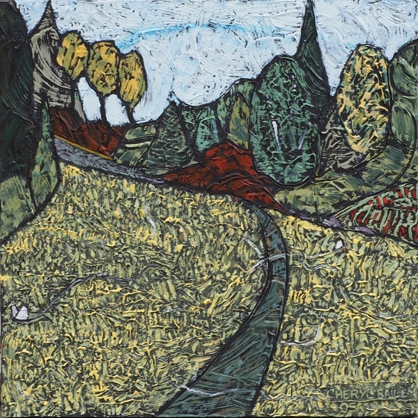 The Final Show 12”x12” acrylic on wood panel